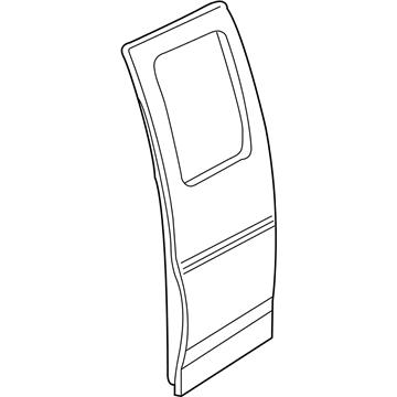 2002 Chevy Express 3500 Door Moldings - 15960359