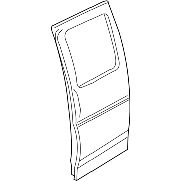 1999 Chevy Express 2500 Door Moldings - 15960360