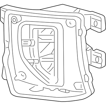 GM 84000613 Lamp Assembly, Front Fog