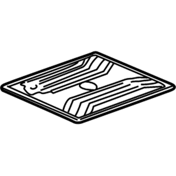 Cadillac 88892559 Trunk Mat