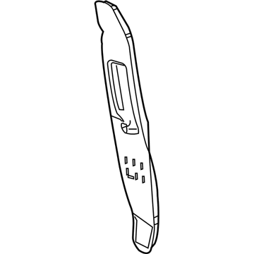 GM 9075262 Insulator, Body Hinge Pillar Lower