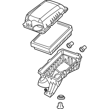 Saturn 15214780 Air Cleaner Assembly