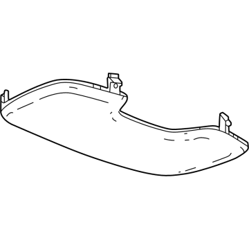 Chevy 13526914 Reading Lamp Lens