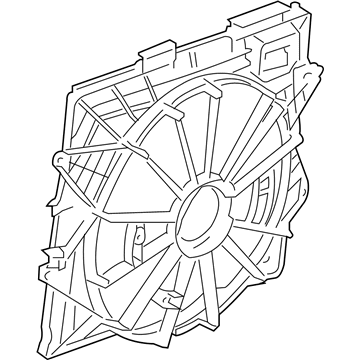 Cadillac 20914377 Fan Shroud