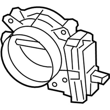 2021 Chevy Express 3500 Throttle Body - 12729495