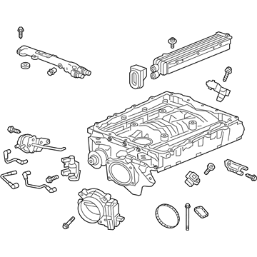 2018 Cadillac CTS Intake Manifold - 12677538