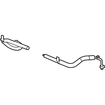 Chevy 15923988 Evaporator Tube