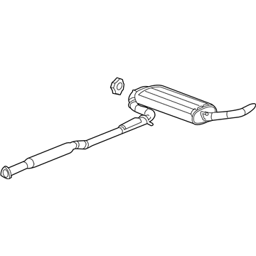 2006 Pontiac Torrent Muffler - 15831531