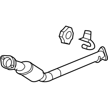 2006 Pontiac Torrent Catalytic Converter - 22690491