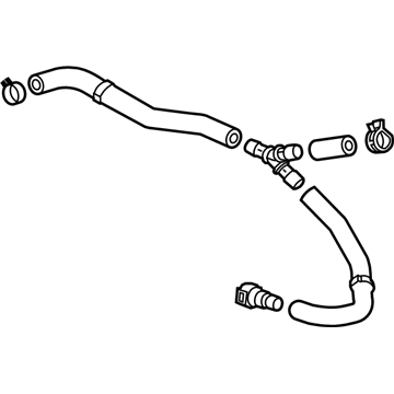 GMC Terrain Brake Booster Vacuum Hose - 22877439