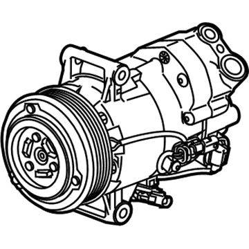 Buick 39092875 Compressor