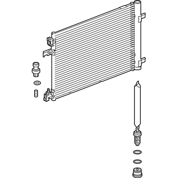 Buick Cascada A/C Condenser - 39140128