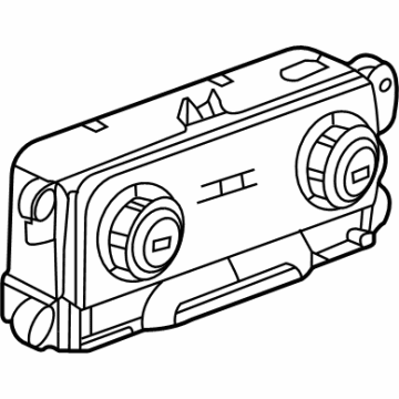 GM 84862898 Control Assembly, Htr & A/C Aux