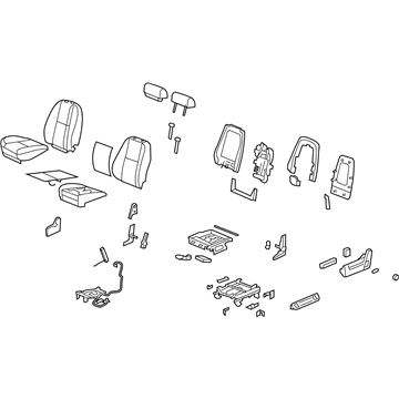 Cadillac 25907679 Seat Assembly