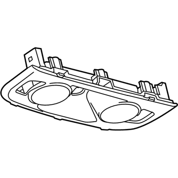 Chevy 92247403 Lamp Housing