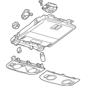 GM 92272282 Console,Roof