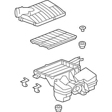 Saturn 15925737 Air Cleaner Assembly