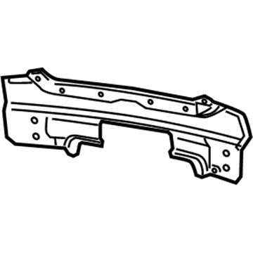 GM 92166588 Panel, Rear End Lower