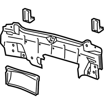 GM 92166589 Reinforcement,Rear End Lower Panel