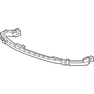 GM 42771867 STIFFENER ASM-FRT BPR FASCIA LWR