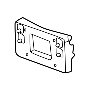 Chevy 42771869 License Bracket