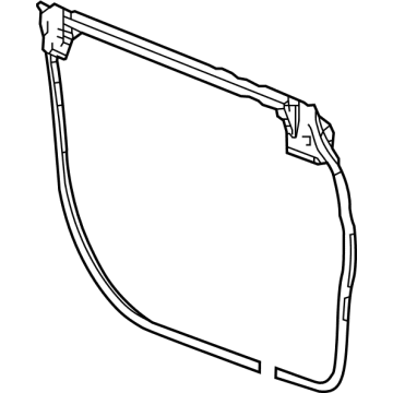 GM 84847811 Weatherstrip Assembly, Front S/D (Dr Si)