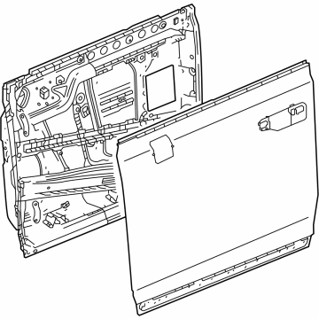 GMC 86796298 Door Shell