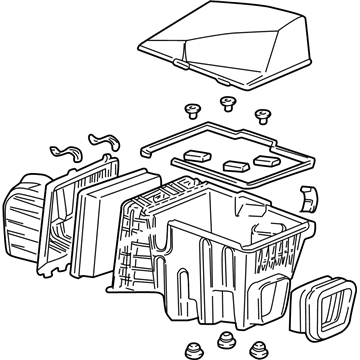 Pontiac 25099929 Air Cleaner Assembly