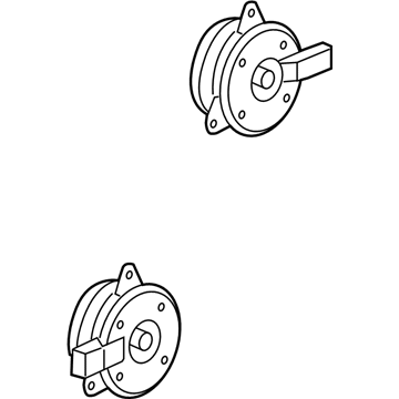 Cadillac 19129771 Fan Motor