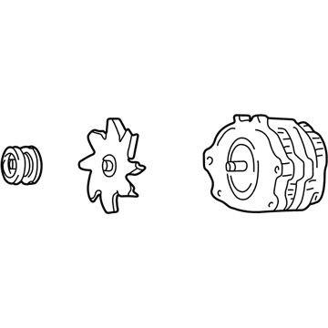 1998 Pontiac Grand Prix Alternator - 19244785