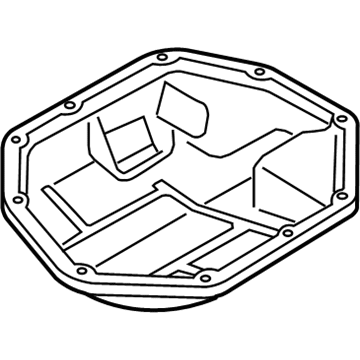 Chevy 19316034 Lower Oil Pan