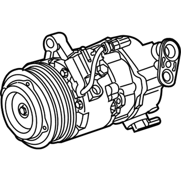 2018 Cadillac ATS A/C Compressor - 84123920