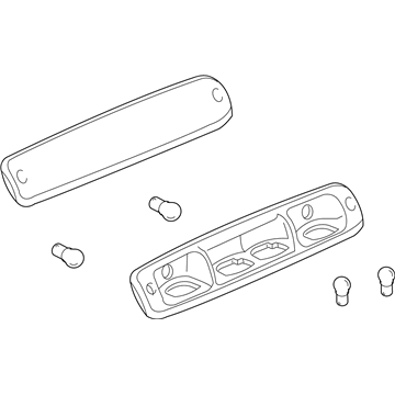 GMC 25890530 High Mount Lamp