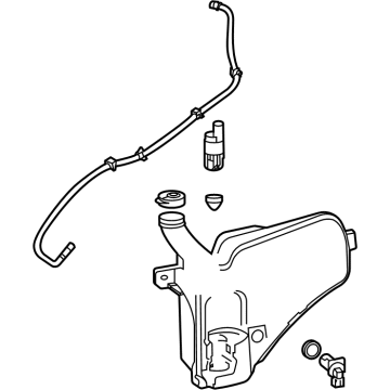 Chevy 84176929 Washer Reservoir