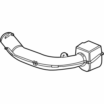 Cadillac 84218427 Outlet Duct