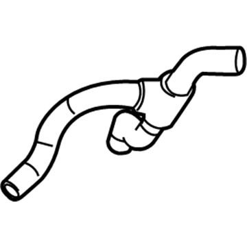 GM 13251448 Radiator Surge Tank Engine Hose