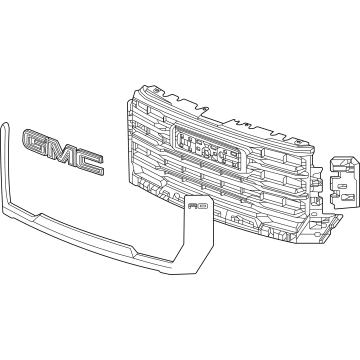 GMC 85666041 Grille