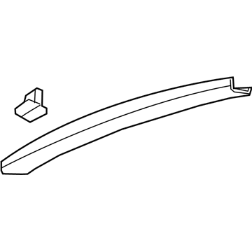 Chevy 23306714 Upper Gate Trim