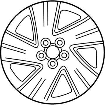 Pontiac 88974914 Wheel, Alloy