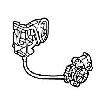 GM 13540972 Latch Assembly, Front S/D