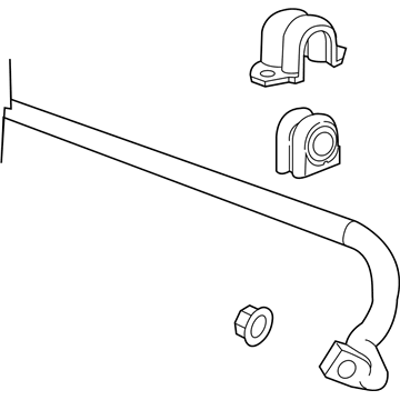 GM 42362798 Shaft Assembly, Front Stabilizer