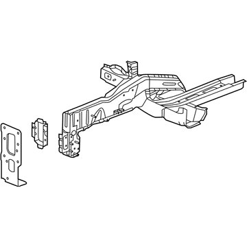 Chevy 95365413 Lower Rail Assembly