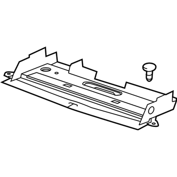 Chevy 25964134 Upper Baffle