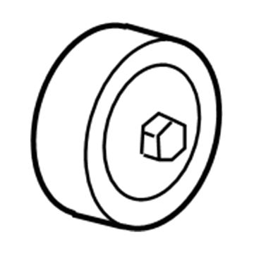 Cadillac 12566893 Idler Pulley