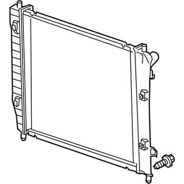 Chevy 21996495 Radiator Assembly