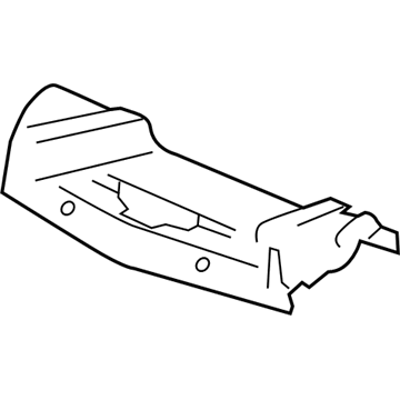 GM 15238944 Deflector Assembly, Engine Splash Shield Air