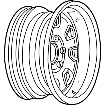 Chevy C3500 Spare Wheel - 9591732