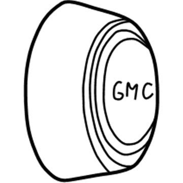 GMC S15 Jimmy Wheel Cover - 14035558