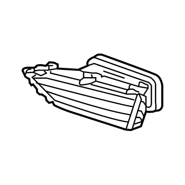 GM 23276335 Outlet Assembly, I/P Otr Air