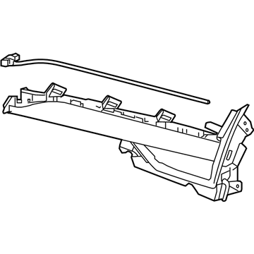 GM 84546030 Applique Assembly, I/P Tr Plt *Twenty, Two Cr